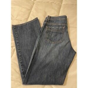 Eddie Bauer Jeans Women's 6R Bootcut Midrise Curvy 100% Cotton Medium Wash